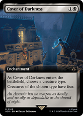 Cobertura de Escuridão / Cover of Darkness - Magic: The Gathering - MoxLand